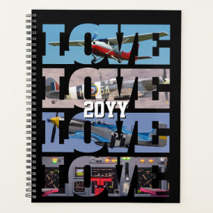 Airplane Flying,Photo Collage,Aviation,Cool Planner