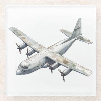 Airplane Glass Coaster