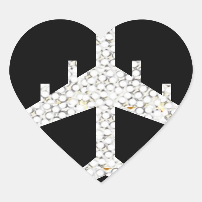 AIRPLANE HEART STICKER (Front)