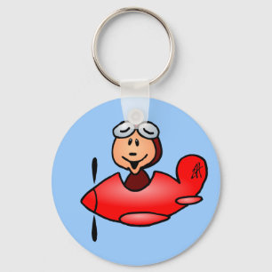 Airplane Key Ring