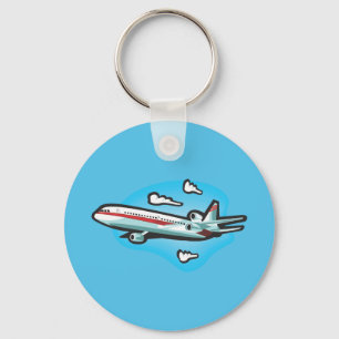 Airplane  Keychain