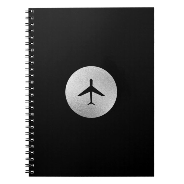 Airplane Logo Notebook (Front)