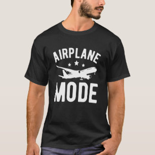 Airplane Mode Pilot Airplane Plane Aviation 32 T-Shirt