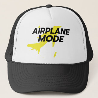 Airplane mode trucker hat