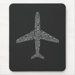 Airplane Mouse Mat