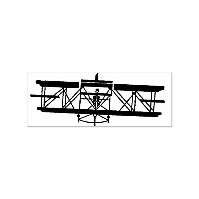 AIRPLANE Rubber Stamp   (Imprint)