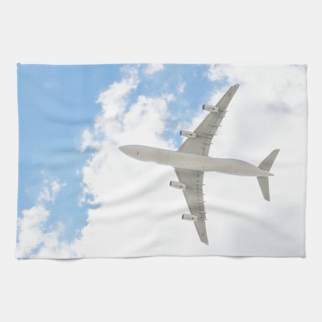 Airplane Tea Towel (Horizontal)