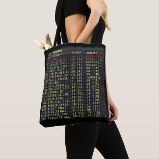 Airport Board (customisable) Tote Bag