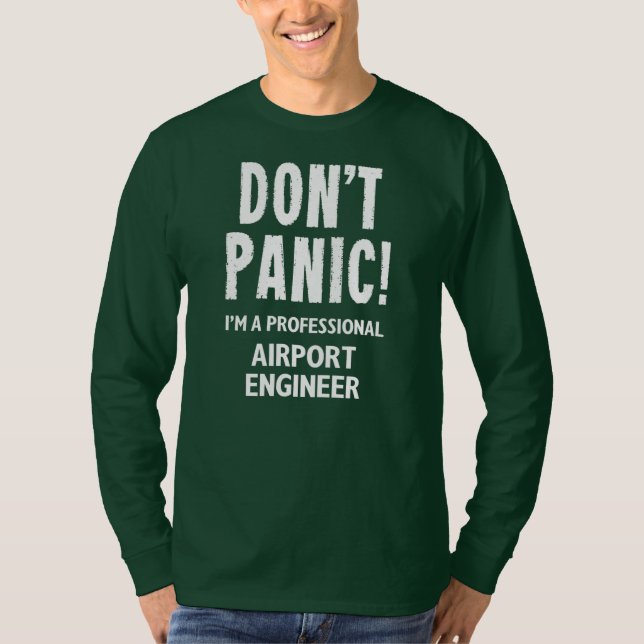Airport Engineer  T-Shirt (Front)