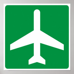 Airport Higway Sign