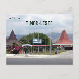 Airport in Dili Timor Leste Postcard
