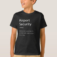Airport security funny definition