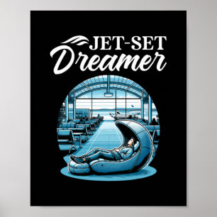 Airport Sleep Pod International World Traveler Tra Poster