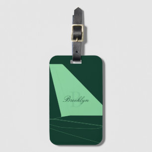 Airpplane Tail Fin Luggage Tag