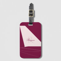Airpplane Tail Fin Luggage Tag
