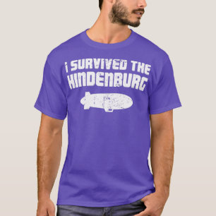 Airship Blimp Dirigible The Hindenburg DisasterTSh T-Shirt
