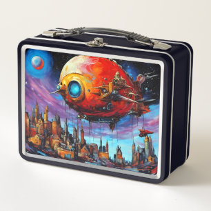Airship I Metal Lunch Box
