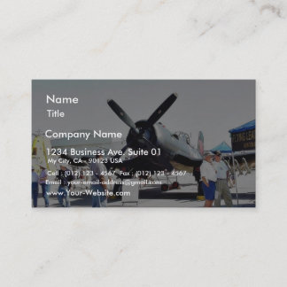 Airshow Aeroplanes Business Card