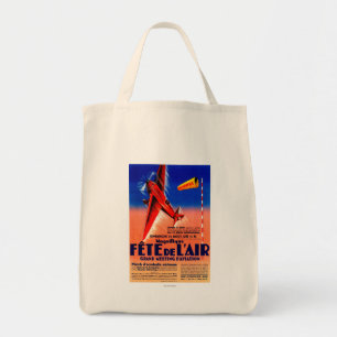 Airshow Featuring Haryse Hilsz Promotional Poste Tote Bag