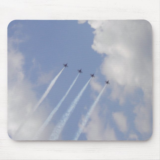 Airshow Military Jet Formation Mouse Mat (Front)
