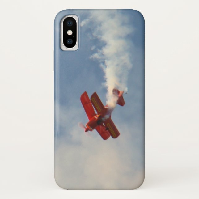 Airshow Stunt Biplane Case-Mate iPhone Case (Back)