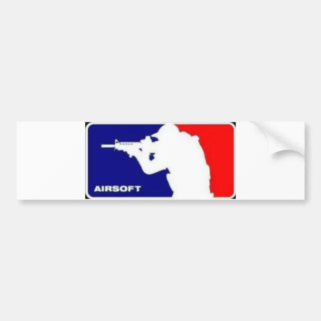 Airsoft Bumper Sticker | Zazzle