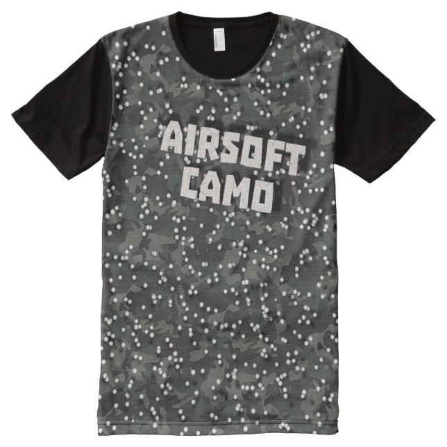 AIRSOFT CAMO All-Over PRINT T-Shirt (Front)