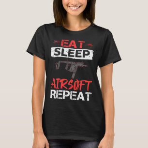 Airsoft Gun Game Shooting Training Player Airsofti T-Shirt