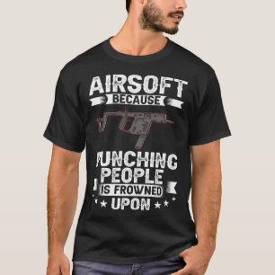 Airsoft Gun Game Shooting Training Player Airsofti T-Shirt