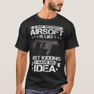 Airsoft Gun Game Shooting Training Player Airsofti T-Shirt