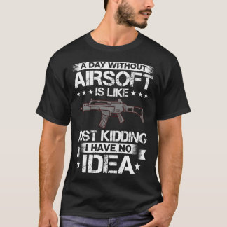 Airsoft Gun Game Shooting Training Player Airsofti T-Shirt