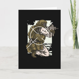 Airsoft & Paintball Gifts for Ego Shooter Card