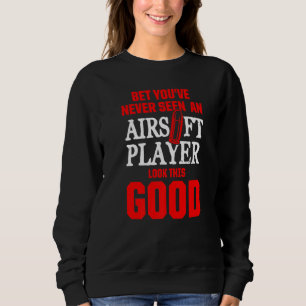 Airsoft Player Team Sport Competition 13 Sweatshirt