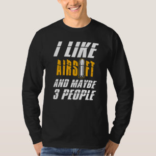 Airsoft Player Team Sport Competition  22 T-Shirt