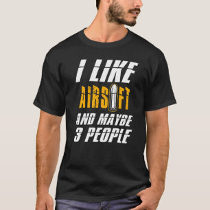 Airsoft Player Team Sport Competition  22 T-Shirt