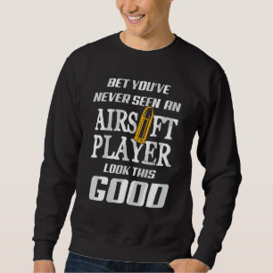 Airsoft Player Team Sport Competition 3 Sweatshirt