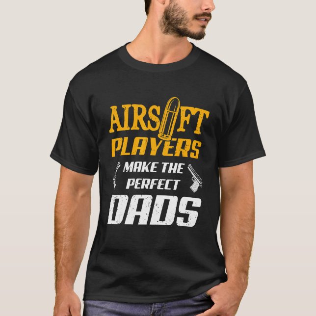 Airsoft Player Team Sport  Competition  4 T-Shirt (Front)