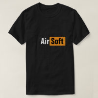 Airsoft Pun Hub Meme Design T-Shirt