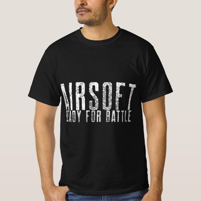 Airsoft - Ready for battle T-Shirt (Front)