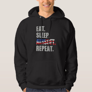 Airsoft Shooting  Sports Enthusiast Basic Gun Aim  Hoodie