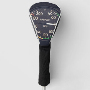 Airspeed Gauge Golf Head Cover