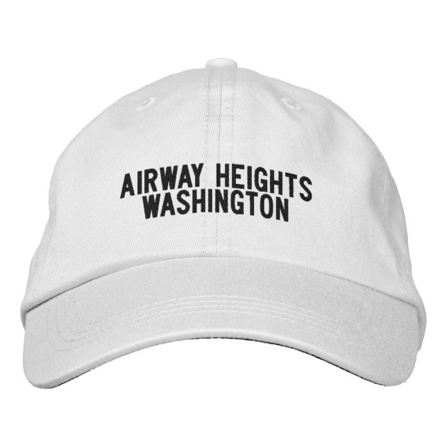 AIRWAY HEIGHTS Washington Hat (Front)
