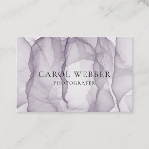 Airy and light business card