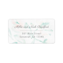 Airy Blooms - Return Address Labels