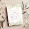 Airy Botanical Baptism or Christening Invitation
