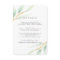 Airy Botanical Guest Information Card