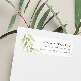 Airy Botanical Return Address