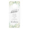 Airy Botanical Wedding Welcome/Do Not Disturb