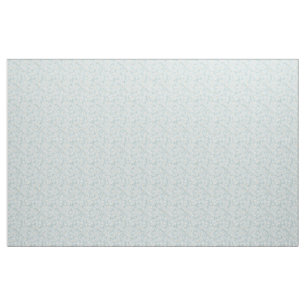 Airy Chamomile & Sky Blue Wildflower Meadow Fabric