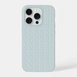 Airy Chamomile & Sky Blue Wildflower Meadow iPhone 15 Pro Case